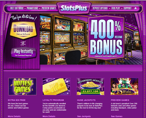 Slots Plus Casino Rating & Review